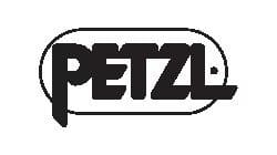 Logo of petzl, a company specializing in climbing, caving, and work-at-height equipment.