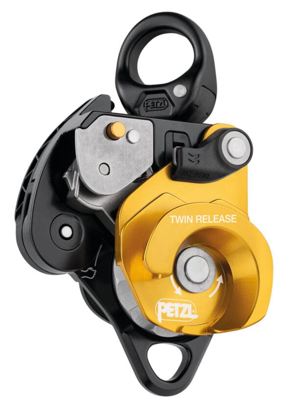 Petzl I'D S Ascender with twin release.