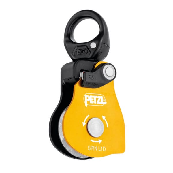 Petzl Spin L1D pulley with handle.