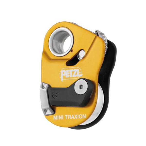 Petzl Mini Traxion climbing device.